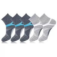 [Упаковка из 5 шт.] 3 пары темно-серых + 2 пары светло-серых, [Упаковка из 5 шт.]