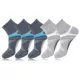 [Упаковка из 5 шт.] 3 пары темно-серых + 2 пары светло-серых, [Упаковка из 5 шт.]