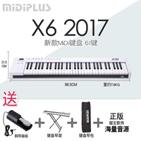 Клавиатура, пианино, педали, x6, 2017 клавиш