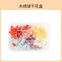 Деревянный светящийся высушенный цветочный ящик