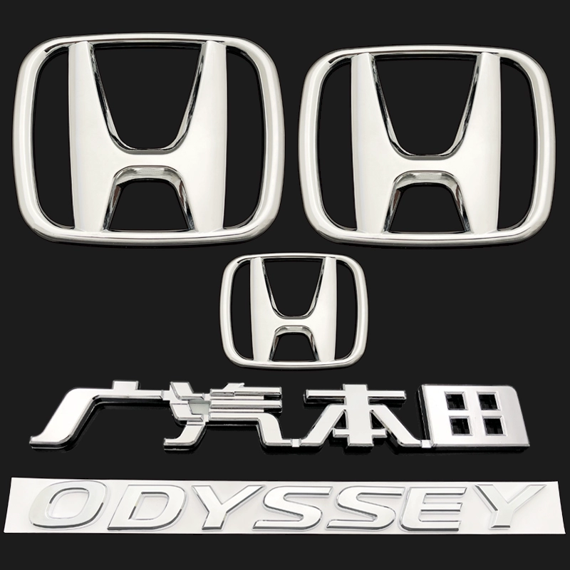 Logo OD Raca mới Odyssey Odyssey English Letters trước nhãn giữa nhãn giữa logo xe ô tô decal dán xe ô tô 