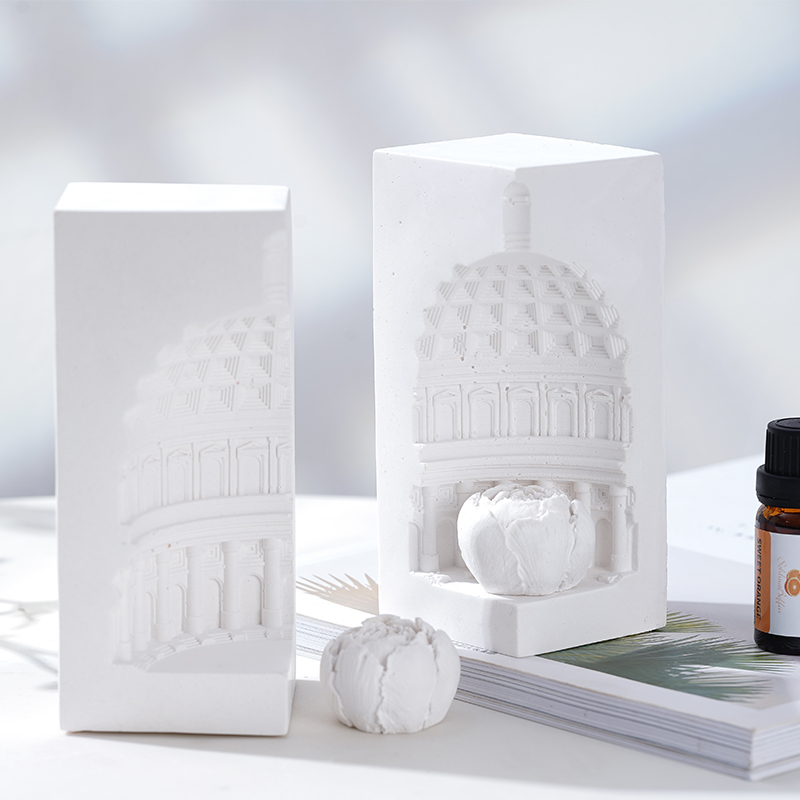 Dome Expansion Gips Schlafzimmer Mädchen Licht Duft langlebig ätherisches Öl Schlafmittel Schlafsaal Büro kein Feuer_voghion.com