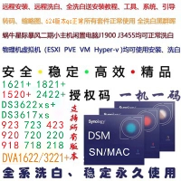SA6400 DS918+ DS3622XS+ HEI Синологический отбеливающий код Система Установка SN Code Serial Number