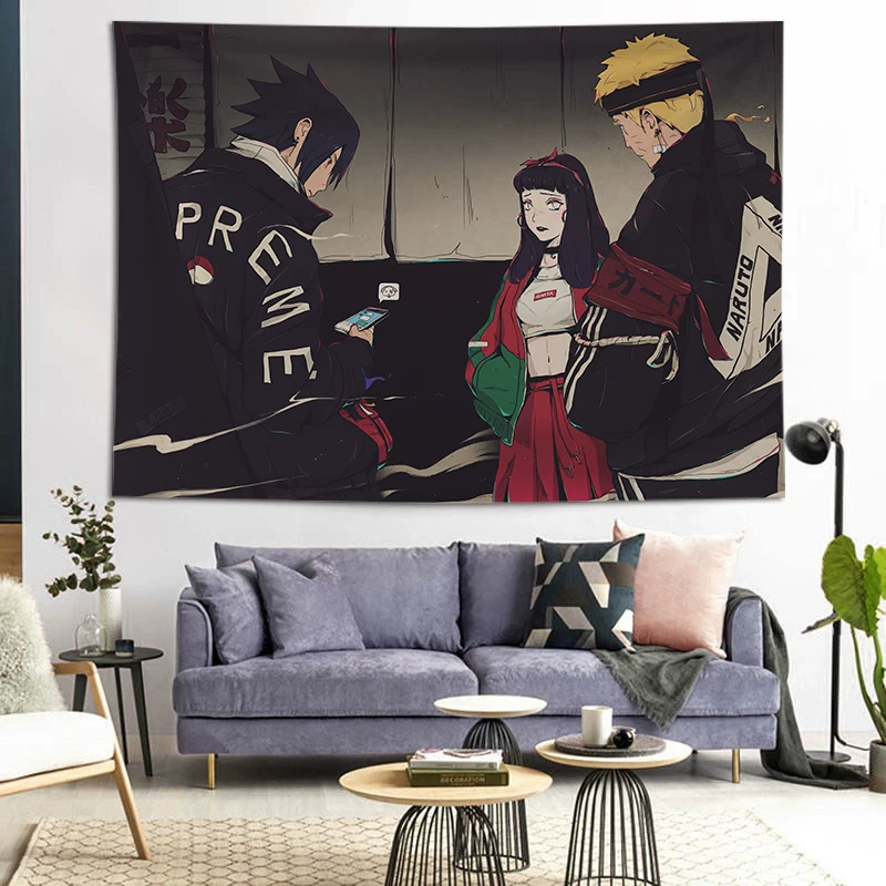 Naruto Background Factering INS Room Decoration