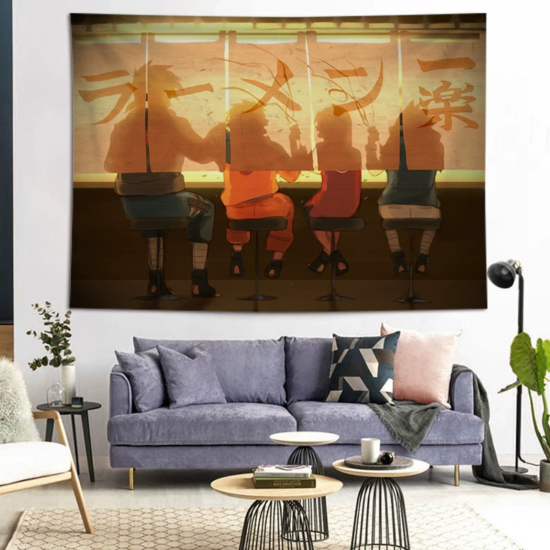 Naruto Background Factering INS Room Decoration