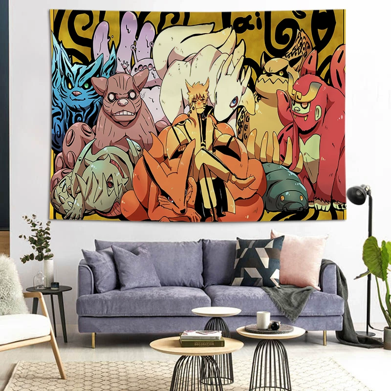 Naruto Background Factering INS Room Decoration