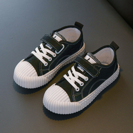 儿童帆布鞋春秋女童鞋宝宝单鞋男童板鞋低帮