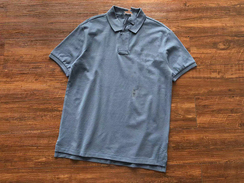HazeLeft Chest Small riding people Ten colors Polo shirt 260618