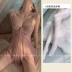 Đồ Ngủ Gợi Cảm Nữ Ren Sling Váy Ngủ Mỏng Trong Suốt Phần Lớn Với Vòng Thép Rời Băng Lụa Ngực Nhỏ Push-Up đồ Lót Đêm đầm