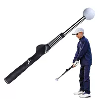 Golf Swing Trainer Exerciser Aid Adjustable Portable Golf Tr