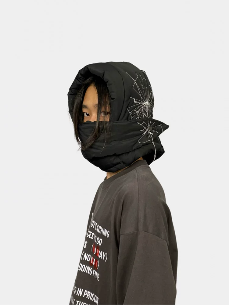 VAJAVU 23AW оригинальные хлопковые диски теплые Балакра французская шляпа уличное нишевое оформление Лей Фенг шляпа