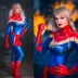 Halloween Carol Danvers Trang Phục Hóa Trang Người Lớn Trẻ Em Nữ cosplay khiêu dâm Đồ siêu anh hùng