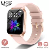 LIGE 2023 Smart Watch Ladies Sport Fitness Bracelet Bluetoot