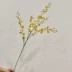 5 ngạnh của hoa lan nhảy múa chất lượng cao hoa nhân tạo trang trí nội thất đồ trang trí bàn hoa hoa nhân tạo hoa lan vũ nữ màu vàng châu Âu cây hoa giả để phòng khách cây trầu bà leo cột giả Cây hoa trang trí