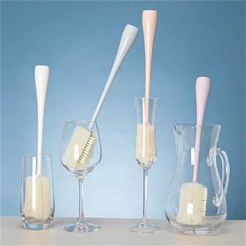 Длинная ручка детская бутылка щетка мягкая губчатая щетка вода