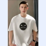 Хлопковая футболка, парная одежда для влюбленных подходит для мужчин и женщин, свободный крой