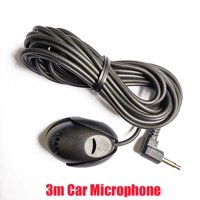 Car Audio Microphone 3.5mm External Mic for Car Vehicle Head