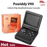 Powkiddy V90 3.0Inch IPS Screen Retro Video Game Console Ope