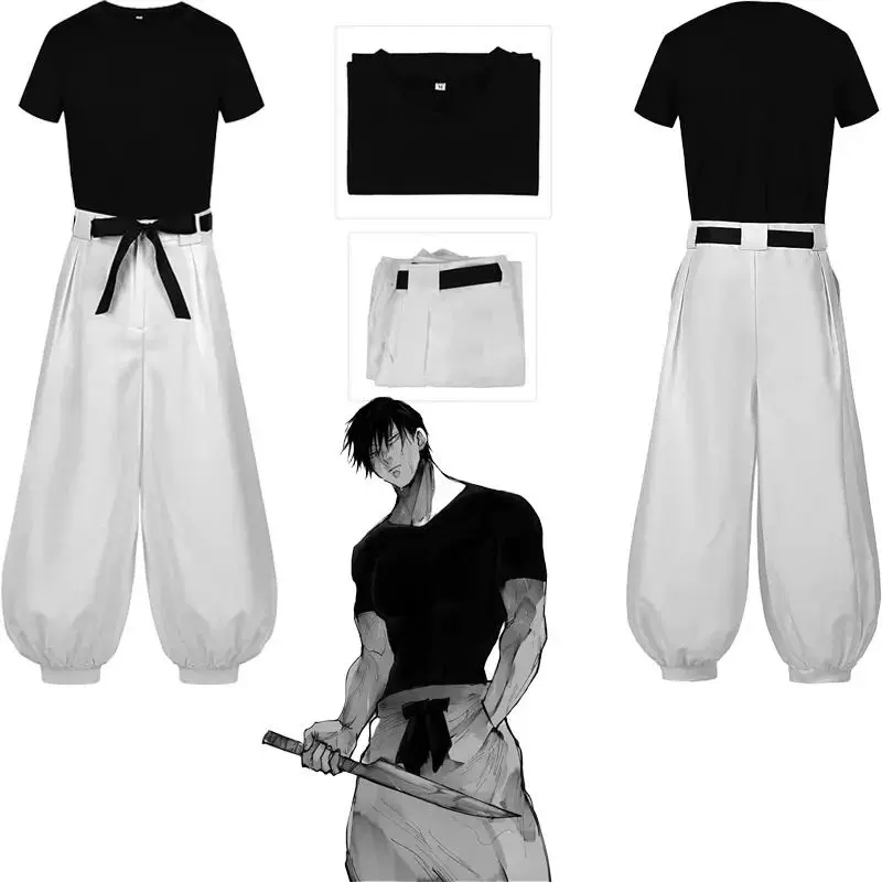 Костюм аниме Jujutsu Kaisen Фушигуро Тодзи cosplay для взрослых