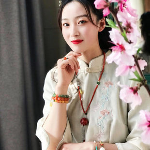 Crystal Jewelry Design Original Hetian Jade Jewelry Pendant Necklace Bracelet Live Special Shooting