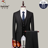 Пиджак классического кроя, штаны, набор