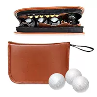 Golf Ball Bag Pouch Waterproof Golf Glove Holder Case Large