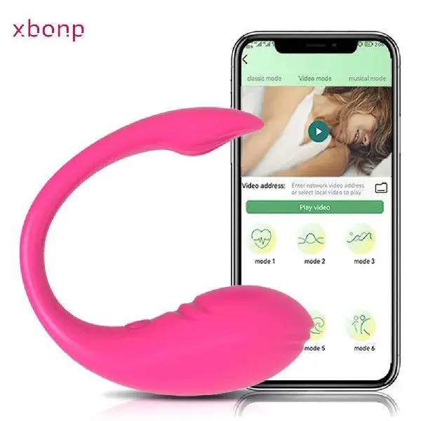 Wireless Bluetooth APP Vibrator Female Remote Control Egg Cl