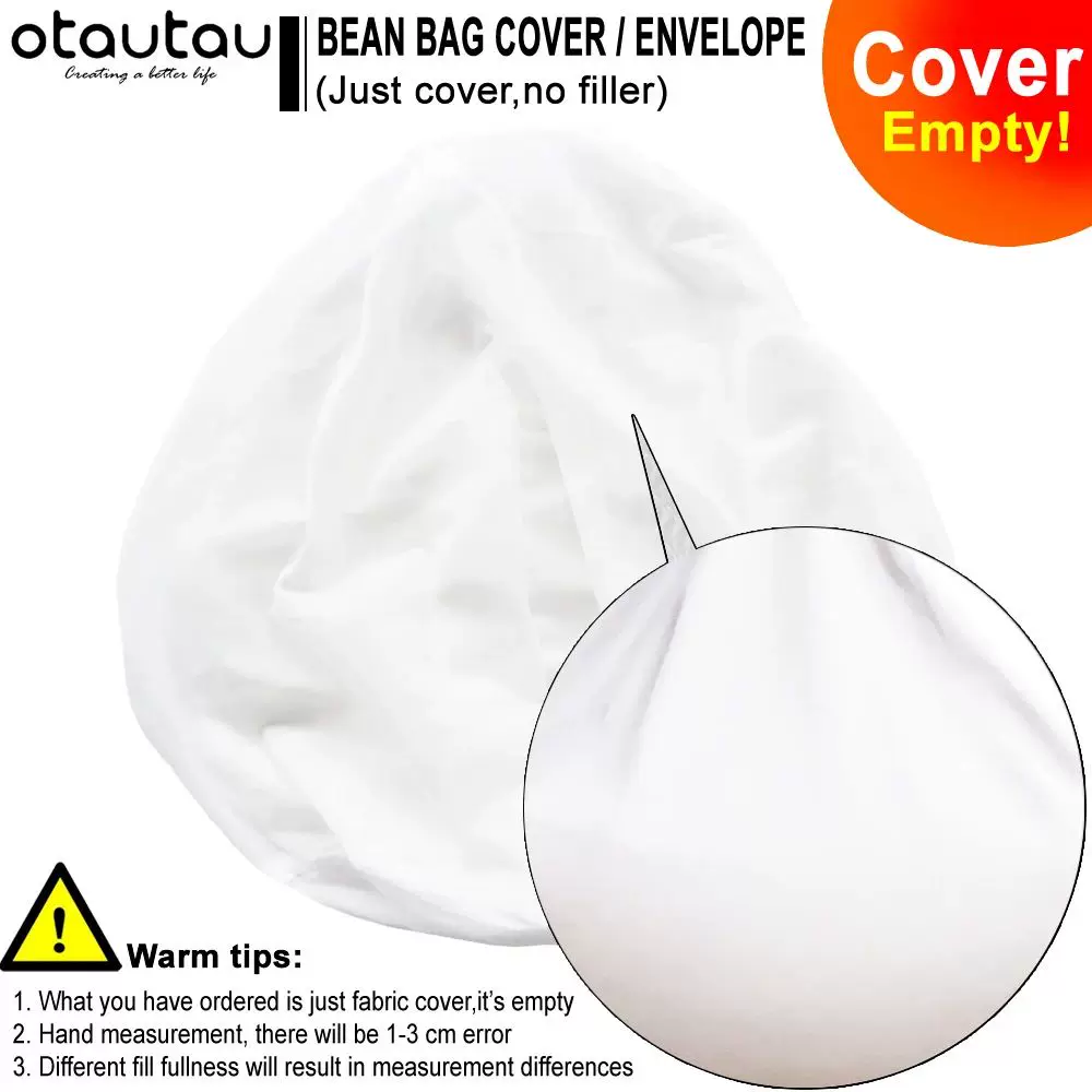 [OTAUTAU Большой XXL наволочка для дивана Bean Bag внутренняя стирка мешок гигантский возникает]