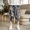 Mùa hè cắt quần quốc gia Trung Quốc phong cách linen hoa quần nam lỏng quần âu cộng với phân bón XL triều người béo