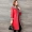 Áo khoác da nữ dài phần 2019 mùa đông mới cộng với lông nhung dày một lớp lông cừu nữ - Quần áo da