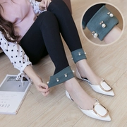 Bà bầu quần legging nữ mùa thu 2019 mới cotton mặc quần thủy triều mẹ mùa xuân và mùa thu thời trang chân quần - Phụ nữ mang thai quần / quần bụng