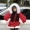 Mùa thu đông 2018 phụ nữ mới phiên bản Hàn Quốc của cổ áo lông thú hoang dã trùm đầu bông độn bông ngắn áo khoác nữ áo kiểu trung niên