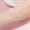 Vòng tay bạc 925 nữ sinh viên thời trang Nhật Bản và Hàn Quốc đơn giản gửi cho bạn gái món quà sinh nhật thiết kế rỗng vòng chân bạc - Vòng chân