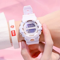 Брендовые мужские часы подходит для мужчин и женщин, цифровые часы, в корейском стиле, простой и элегантный дизайн