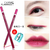 Chính hãng Flamingo Lip Liner Ma Thuật Màu Nhựa Lipstick Matte Gỗ Eyeliner Chống Màu Nước Trang Điểm son bút chì innisfree