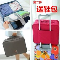 Hàn quốc phiên bản của túi xách du lịch lưu trữ túi quần áo hoàn thiện túi xe đẩy hàng hộp túi du lịch túi lưu trữ du lịch nam giới và phụ nữ vali trẻ em