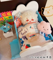 Хлопковая кукла, пододеяльник, мебель, постельные принадлежности, детская одежда, 15см, 20см, облако