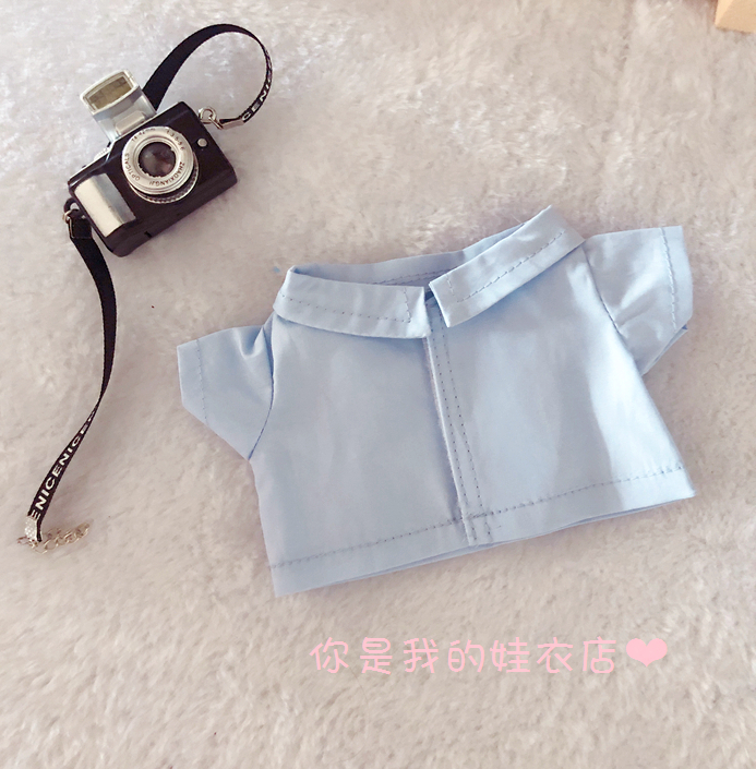 Sky Bluegoods in stock 20cm bjd  Floral Shirt Star Doll doll Design and color shirt