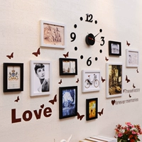 10 коробок черно -белые+часы