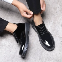 Трендовая повседневная обувь для кожаной обуви в английском стиле, универсальные кроссовки, в корейском стиле