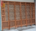 Dongyang woodcarving gỗ rắn hollow craft hoa cổ điển cửa sổ hiên phân vùng màn hình sàn hai mặt khắc kết hợp gấp màn hình Màn hình / Cửa sổ