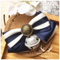 Сине -белый серебряный матовой колокол