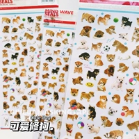 Япония Mindwave Древняя щенка наклейка Shiba inu Водонепроницаемое домашнее животное милое животное фото наклейка рисование рука палатка украшение