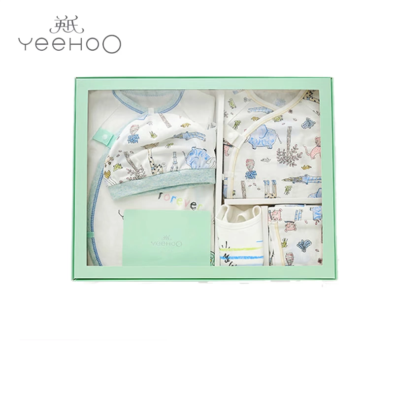 Bộ quà tặng sơ sinh bằng vải bông cho bé bộ quần áo cho bé trai và bé gái - Bộ quà tặng em bé