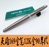 Подлинный герой 169 Golden Pen 98 -Hyear -Sold Pen 12k Golden Pen Training Collection Коллекция подарков Dark Top 18,5 Нет оригинальной коробки