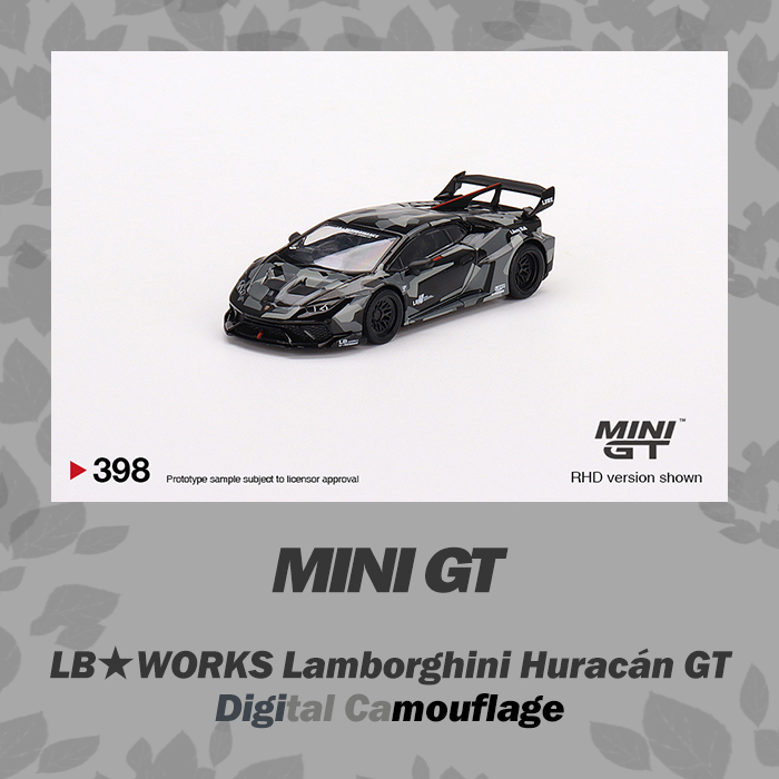 minigt LB★WORKS Lamborghini Huracan Mini GT MiJo Exclusive LB WORKS Lamborghini Huracan GT