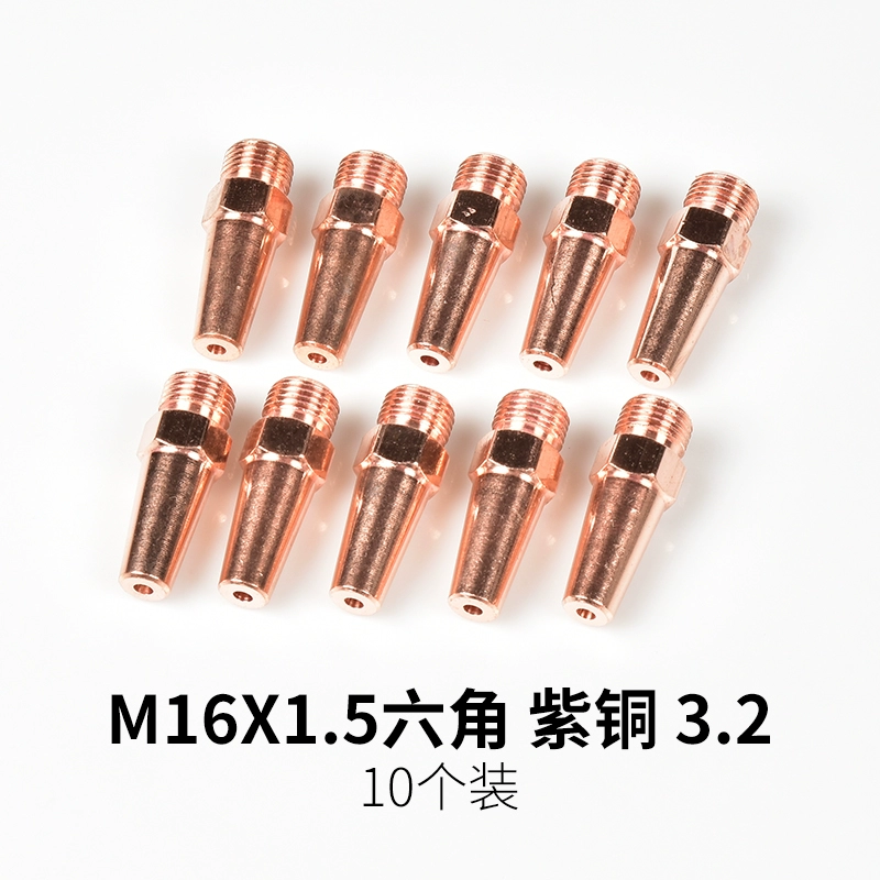 10 Máy hàn cổng rồng M16x1.5x50mm Độ dẫn lục giác 3.2/4.0/5.0 Hướng dẫn phụ kiện TSUI Phụ kiện TSUI máy hàn co2 cũ giá rẻ Phụ kiện máy hàn