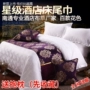 19 khách sạn khách sạn bộ đồ giường khách sạn linen cao cấp cổ điển giường sang trọng khăn giường cờ trải giường thảm lông cừu trải giường