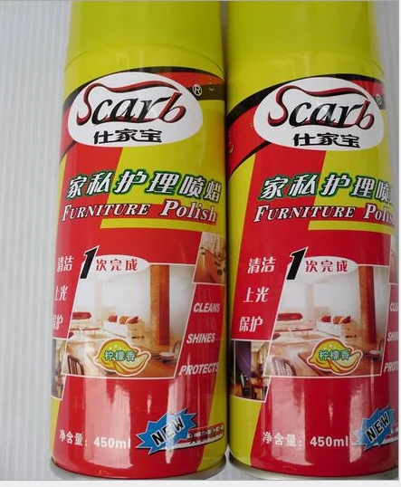 Shijiabao chăm sóc đồ nội thất sáp phun sàn chăm sóc sáp phun da làm sạch chất đánh bóng đại lý bảo trì đại lý 450ml - Nội thất / Chăm sóc da