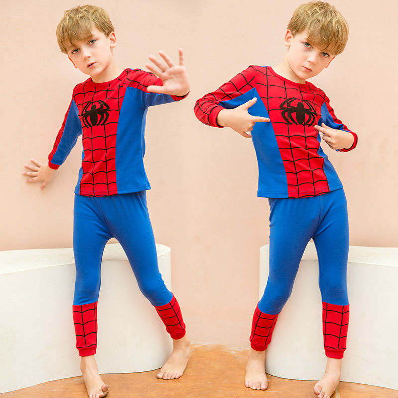 Py set. Children's Pyjamas Spiderman. Одежда Дисней детская костюм рост 146.